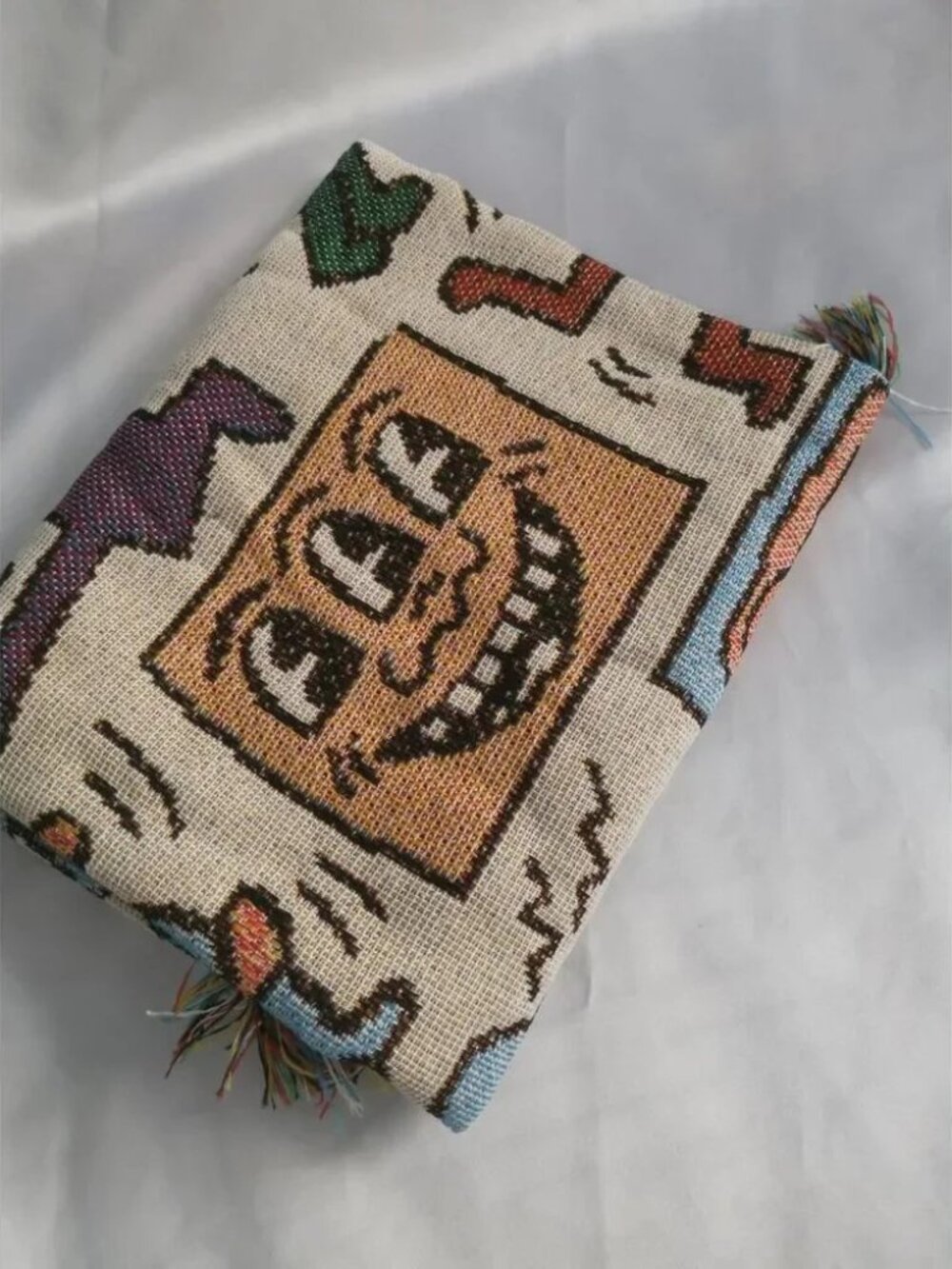 Keith Cartoon Sofa Cover, Nap Blanket, Outdoor Camping Tablecloth
